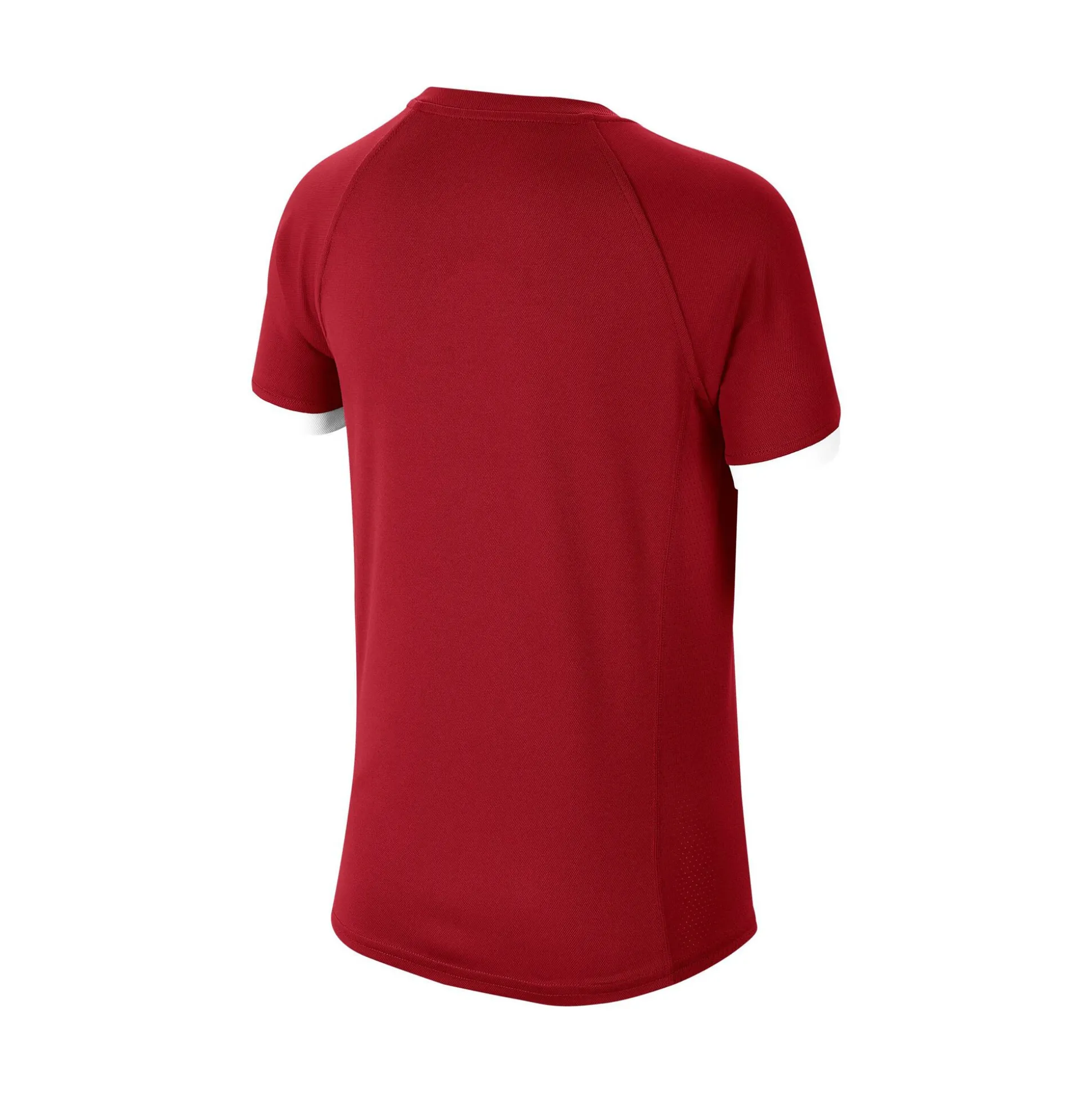 Best Court Dri-Fit T-Shirt Boys - Dark Red, White Shirts