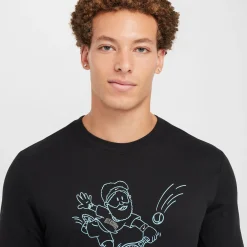 Clearance Court Dri-Fit T-Shirt Men - Black, Multicoloured Shirts