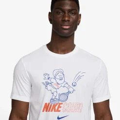 Cheap Court Dri-Fit T-Shirt Men - White, Multicoloured Shirts