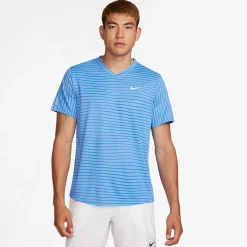 Best Sale Court Dri-Fit Victory Novelty T-Shirt Men - Light Blue, Blue Shirts