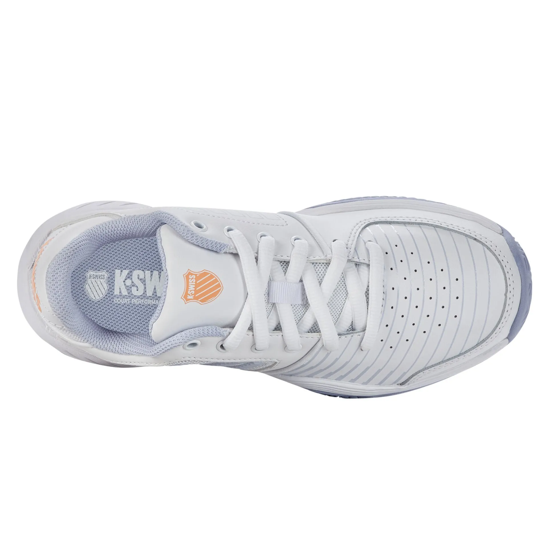 Fashion Court Express CLAY Clay Court Shoe Women - White, Lilac Clay Court Shoes