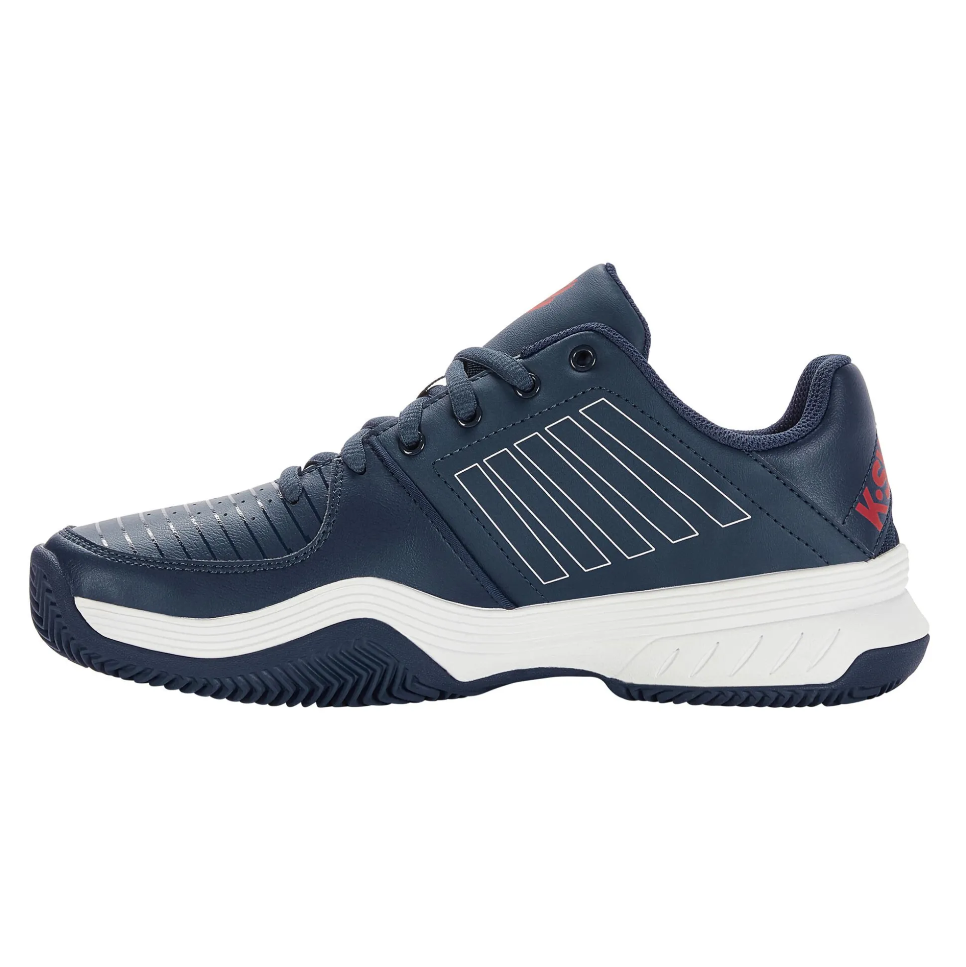 New Court Express Clay Court Shoe Men - Dark Blue, White Clay Court Shoes