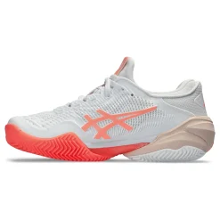Fashion Court FF 3 Clay Court Shoe Women - White, Coral Clay Court Shoes