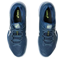Hot Court FF 3 Clay Court Shoe Men - Dark Blue, Neon Yellow Clay Court Shoes