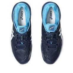 Cheap Court FF 3 Clay Novak Clay Court Shoe Men - Blue, White Clay Court Shoes