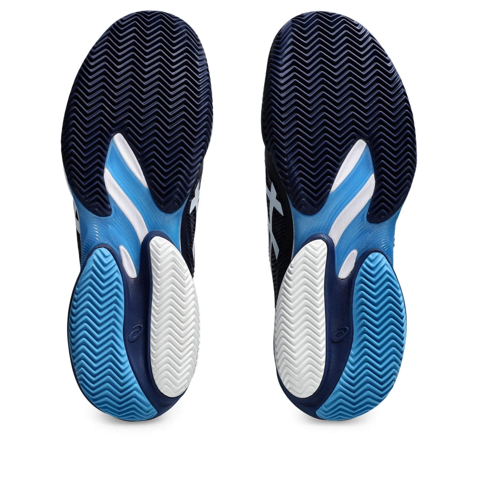 Cheap Court FF 3 Clay Novak Clay Court Shoe Men - Blue, White Clay Court Shoes