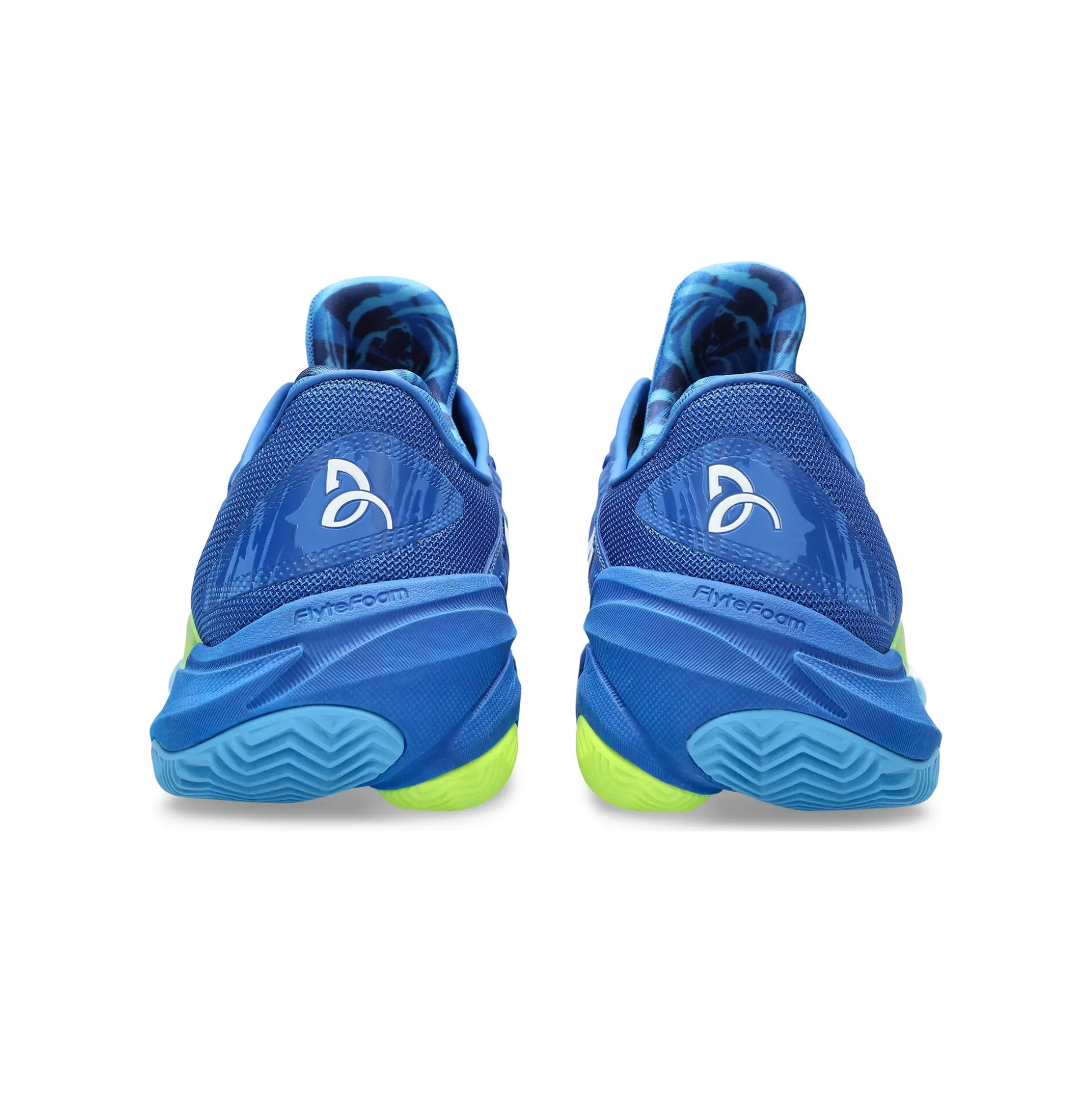 Clearance Court FF 3 Novak Clay Court Shoe Men - Blue, Neon Green Clay Court Shoes