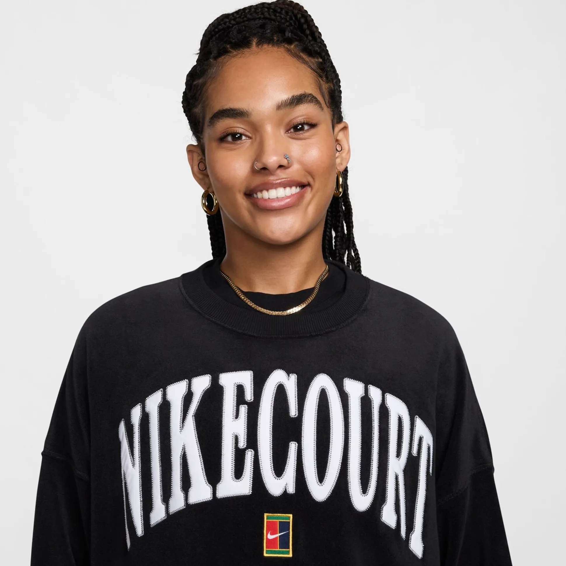 Best Court Heritage Fleece GFX Crew Hoody Women - Hoodies & Sweaters