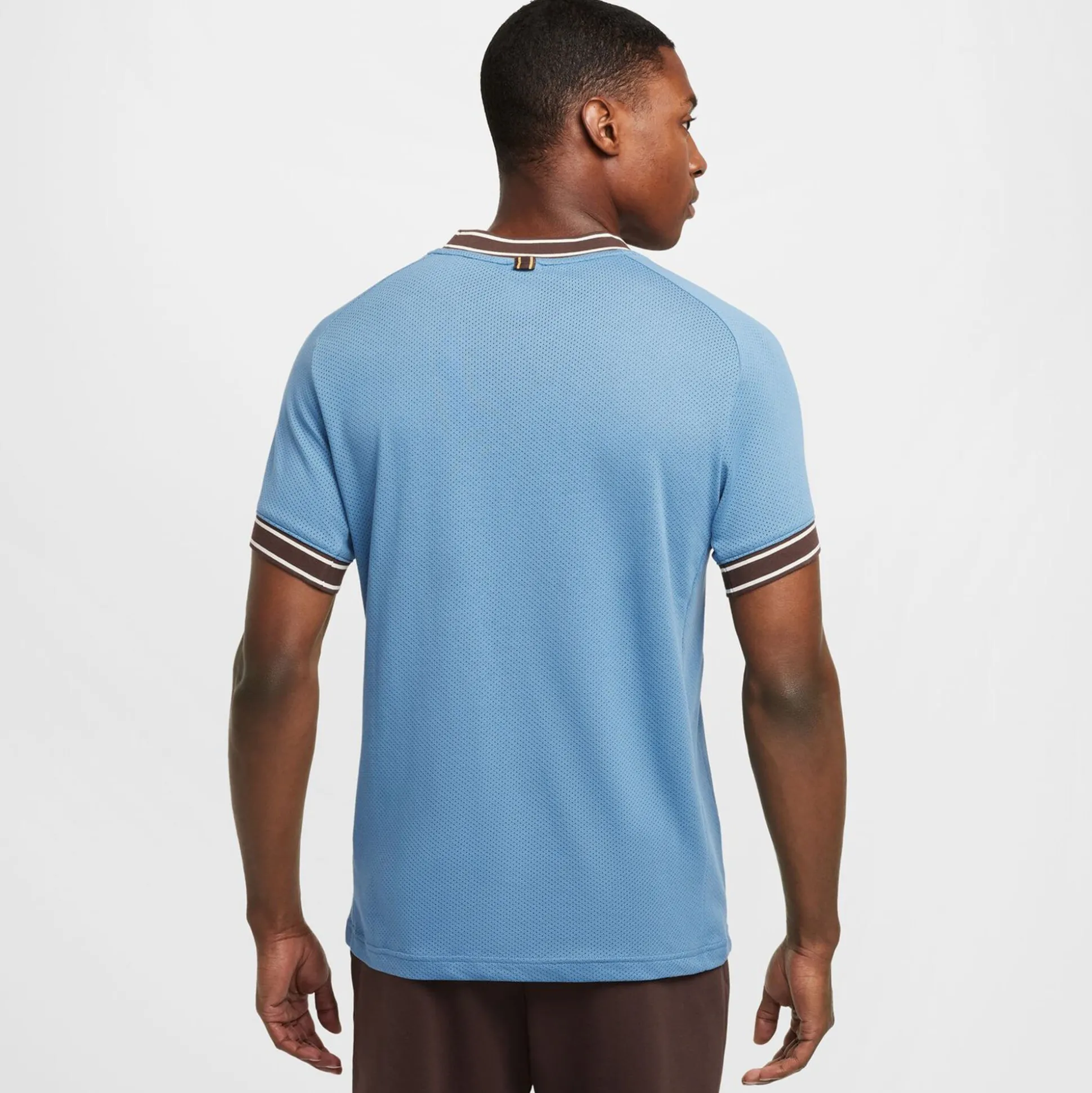Discount Court Heritage T-Shirt Men - Light Blue, Brown Shirts