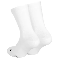 Shop Court Multiplier Cushioned Tennis Socks 2 Pack - White, Black Socks