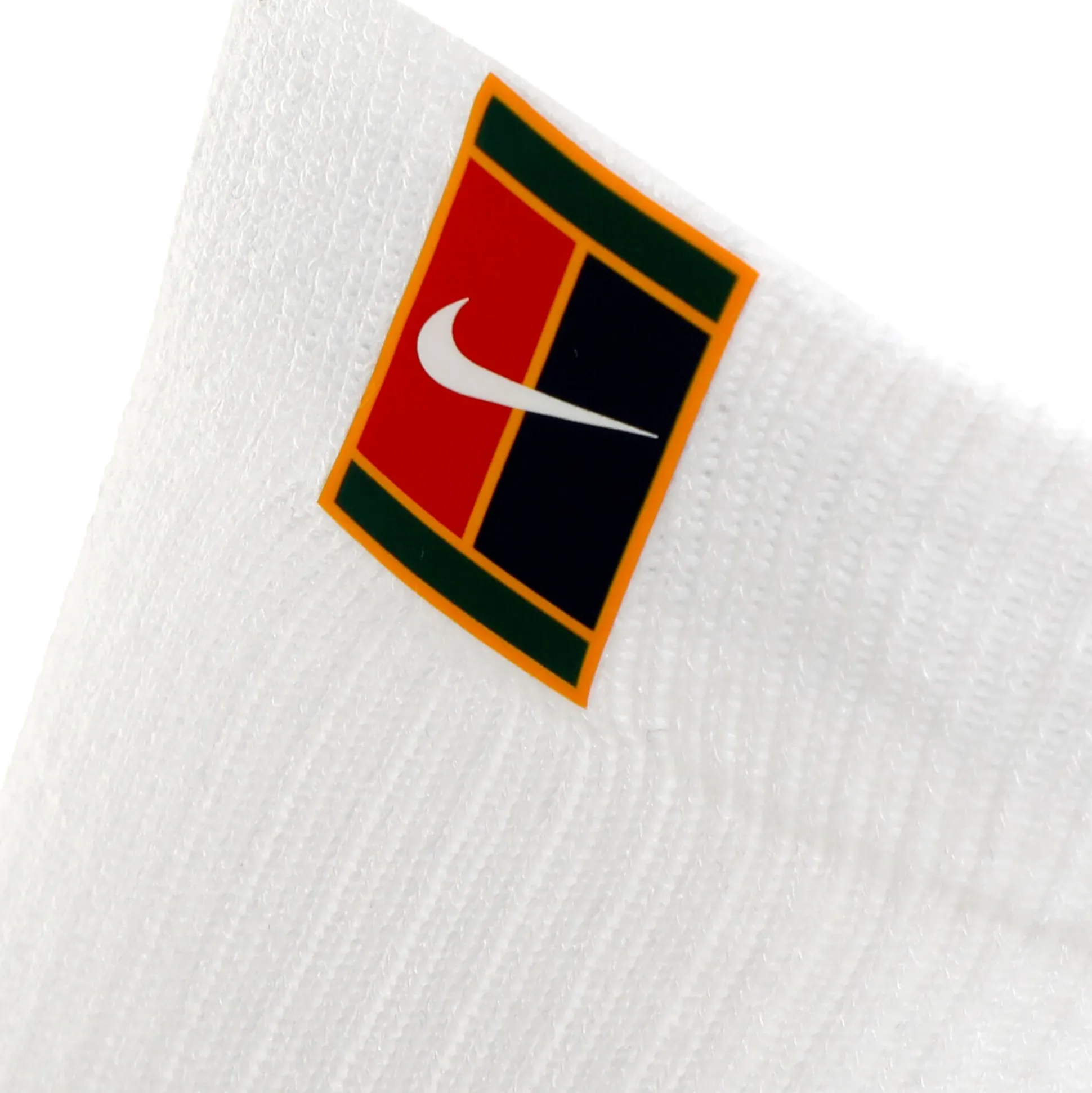 Shop Court Multiplier Cushioned Tennis Socks 2 Pack - White, Black Socks