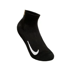 Cheap Court Multiplier Max Sports Socks 2 Pack - Black, White Socks