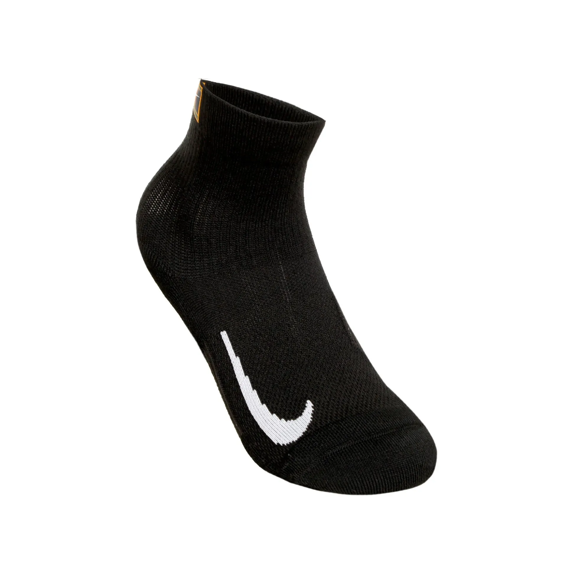 Cheap Court Multiplier Max Sports Socks 2 Pack - Black, White Socks
