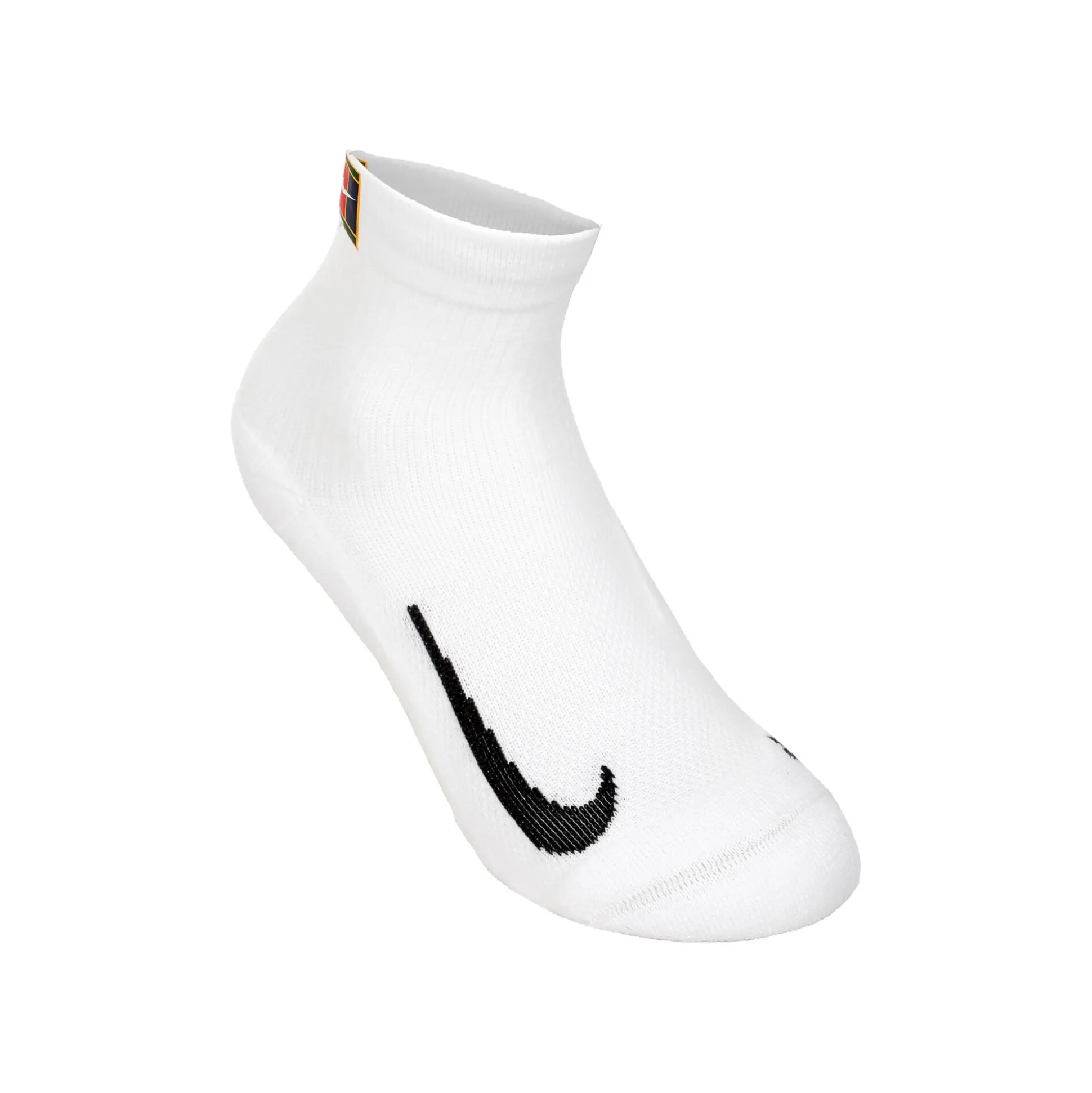 Cheap Court Multiplier Max Sports Socks 2 Pack - White, Black Socks