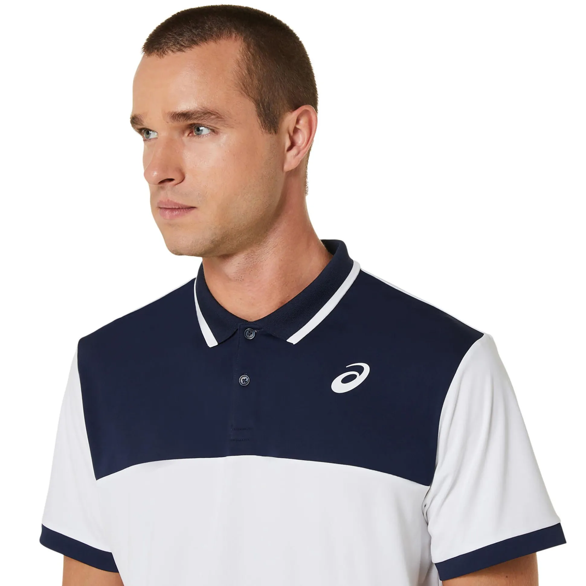 Clearance Court Polo Men - White, Dark Blue Shirts