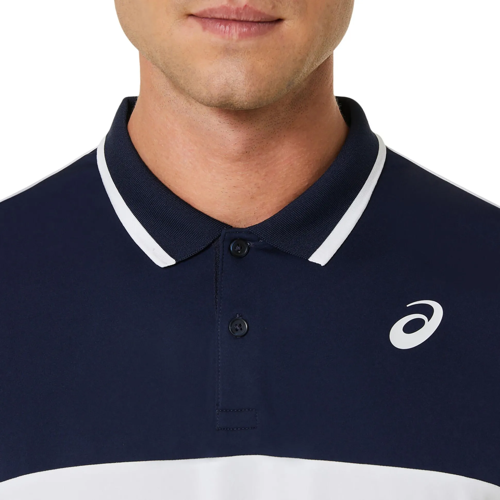 Clearance Court Polo Men - White, Dark Blue Shirts