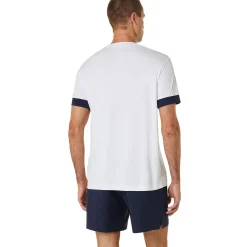 Best Sale Court Shortsleeve Tee T-Shirt Men - White, Dark Blue Shirts