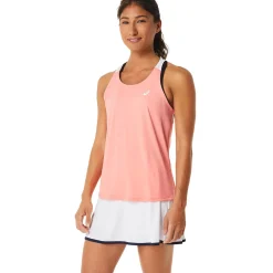 Fashion Court Tank Top Women - Pink, White Tops
