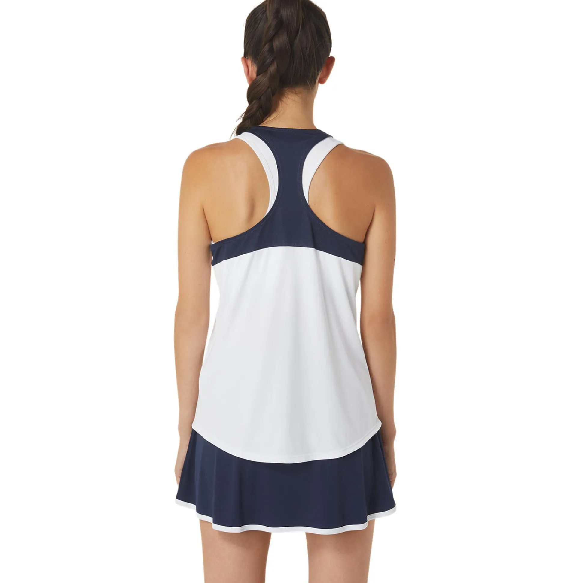 Cheap Court Tank Top Women - White, Dark Blue Tops