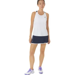 Cheap Court Tank Top Women - White, Dark Blue Tops