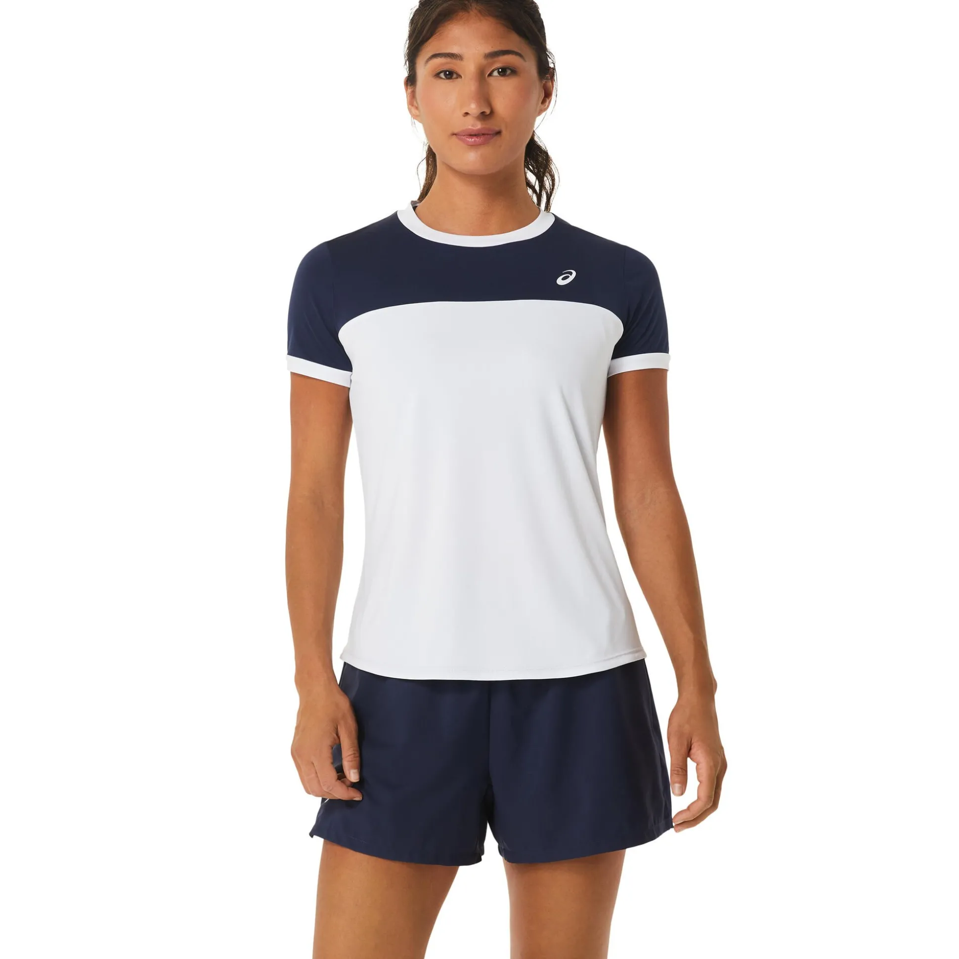Store Court T-Shirt Women - White, Dark Blue Shirts