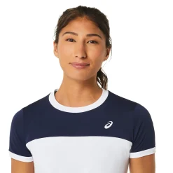 Store Court T-Shirt Women - White, Dark Blue Shirts