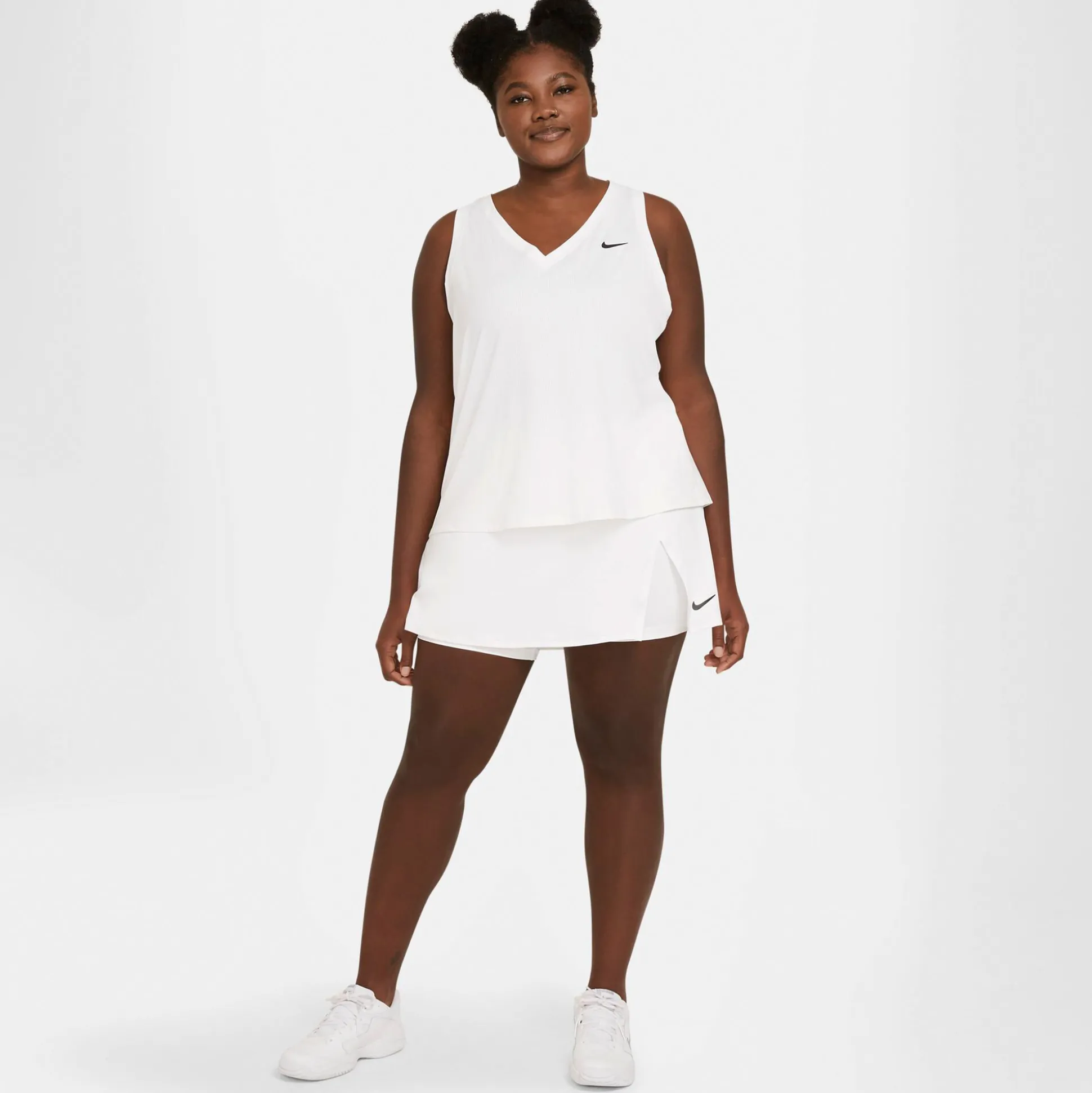 Best Court Victory STR Plus Size Skirt Women - White, Black Skirts
