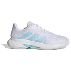 Store CourtJam Control Carpet Shoe Women - White, Turquoise Carpet Shoes