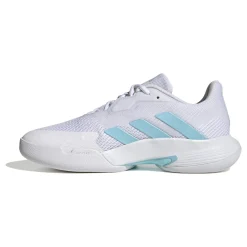 Store CourtJam Control Carpet Shoe Women - White, Turquoise Carpet Shoes