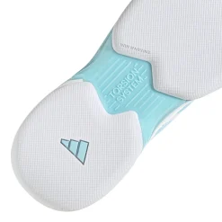 Store CourtJam Control Carpet Shoe Women - White, Turquoise Carpet Shoes