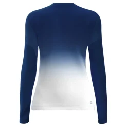 Store Crew Gradiant Long Sleeve Women - Dark Blue, White Shirts