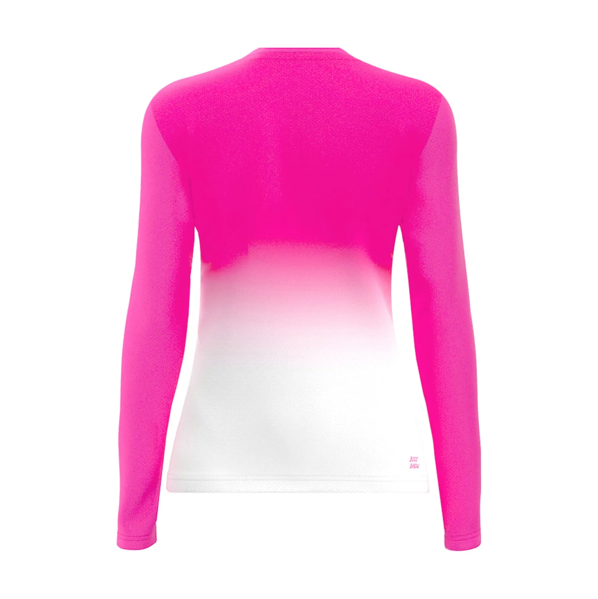 Hot Crew Gradiant Long Sleeve Girls - Pink, White Shirts