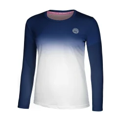Cheap Crew Gradiant Long Sleeve Girls - Dark Blue, White Shirts