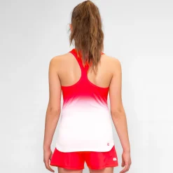 Outlet Crew Gradiant Tank Top Girls - Red, White Tops