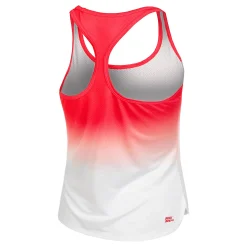 Fashion Crew Gradiant Tank Top Women - Red, White Tops