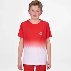 Best Sale Crew Gradiant T-Shirt Boys - Red, White Shirts