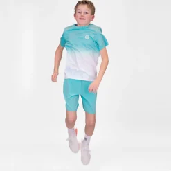 Best Sale Crew Gradiant T-Shirt Boys - Turquoise, White Shirts