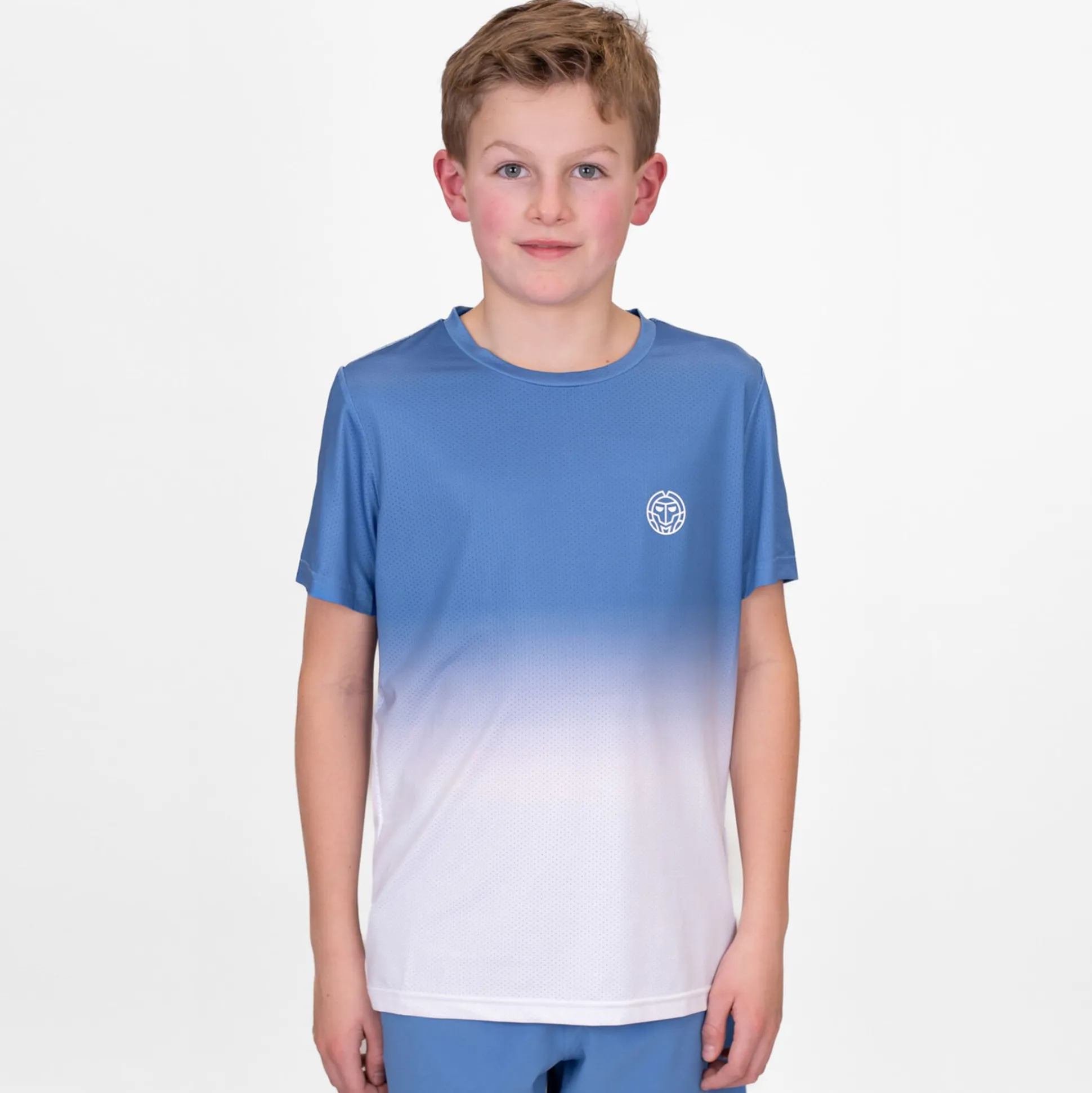 Hot Crew Gradiant T-Shirt Boys - Blue, White Shirts