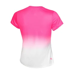 Discount Crew Gradiant T-Shirt Girls - Pink, White Shirts