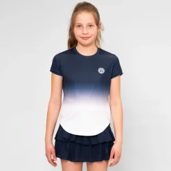 Fashion Crew Gradiant T-Shirt Girls - Dark Blue, White Shirts