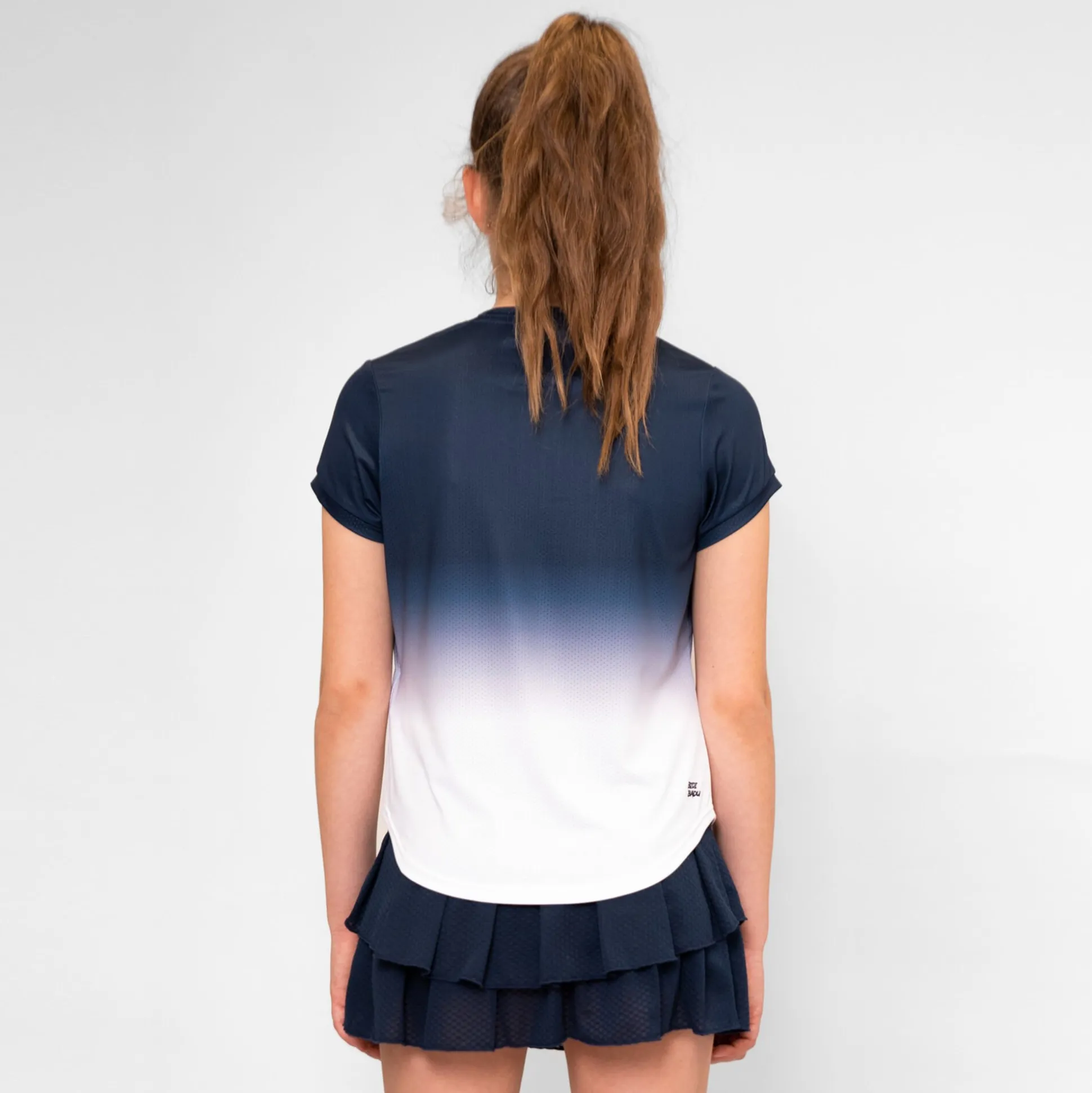 Fashion Crew Gradiant T-Shirt Girls - Dark Blue, White Shirts