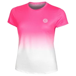 Fashion Crew Gradiant T-Shirt Women - Pink, White Shirts
