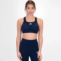 Hot Crew High Support Sports Bras Women - Dark Blue Sports Bras