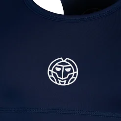 Outlet Crew Medium Support Sports Bras Women - Dark Blue Sports Bras