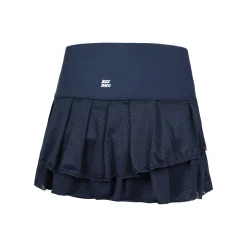 Online Crew Pleated Skirt Women - Dark Blue Skirts