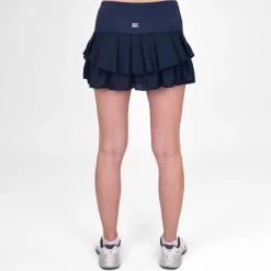 Online Crew Pleated Skirt Women - Dark Blue Skirts