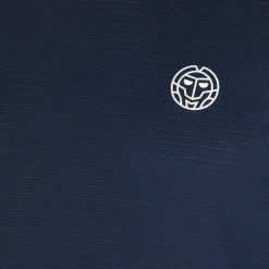 Fashion Crew Roundneck Long Sleeve Men - Dark Blue Shirts