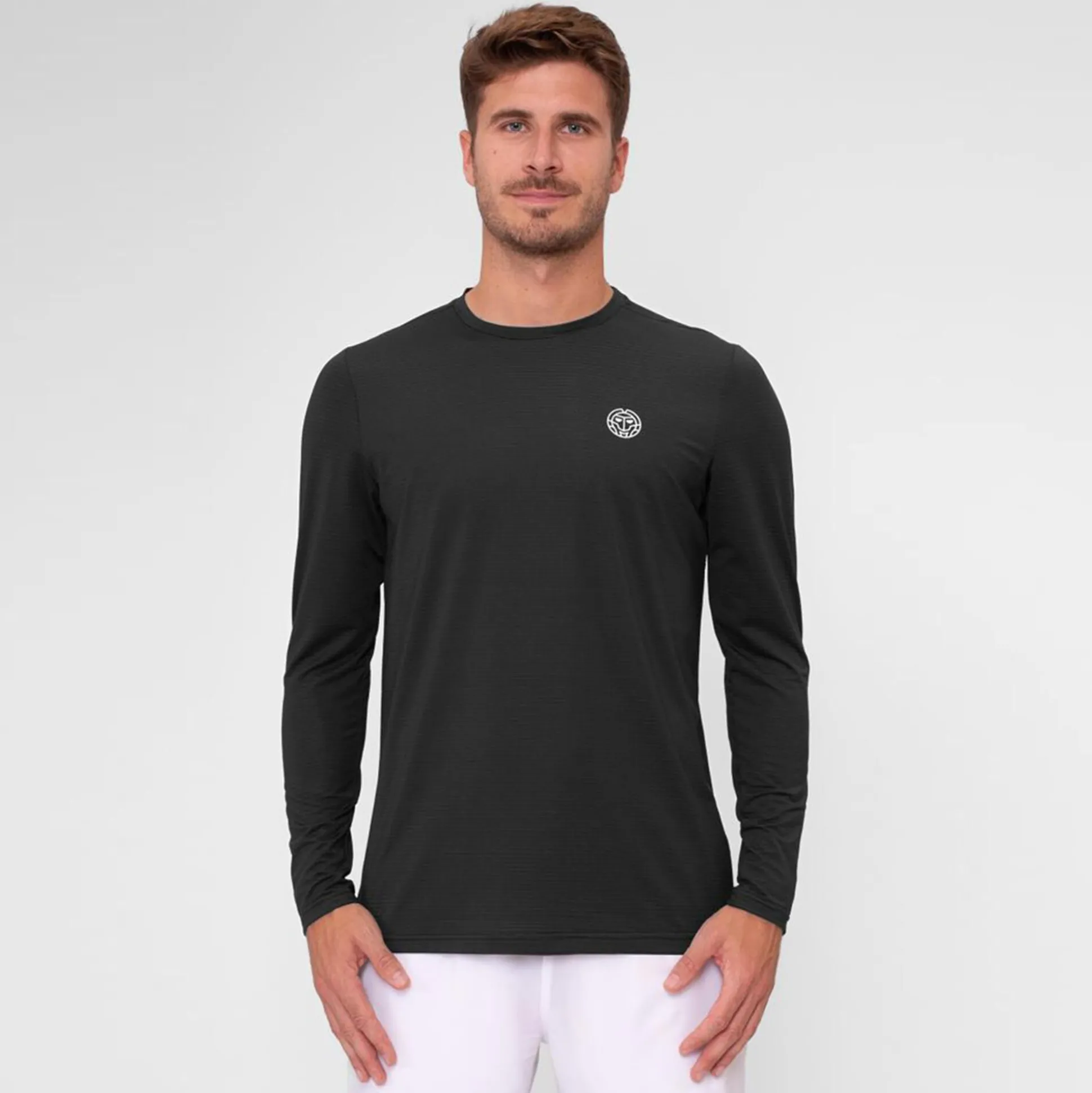 Fashion Crew Roundneck Long Sleeve Men - Shirts