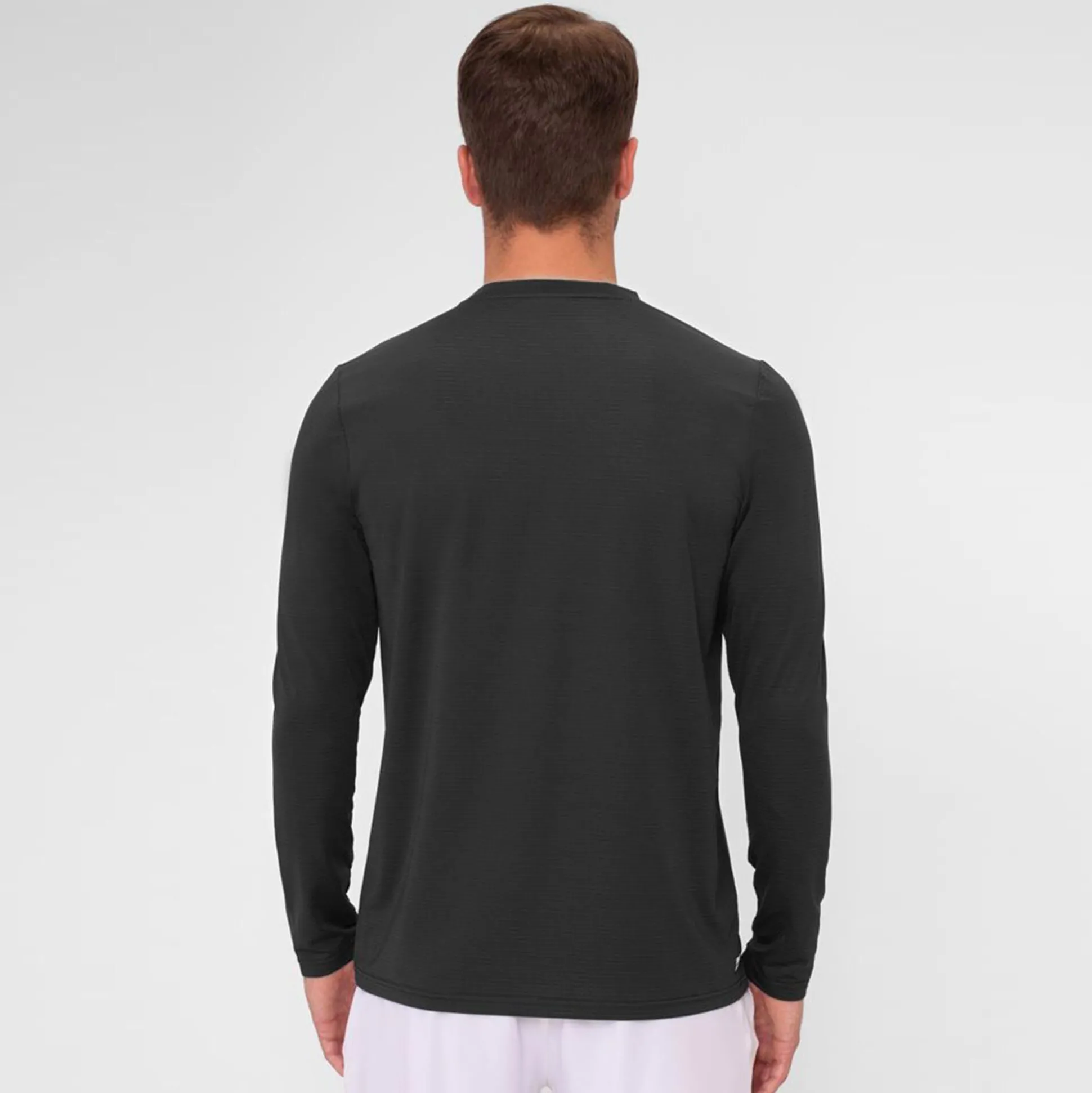 Fashion Crew Roundneck Long Sleeve Men - Shirts