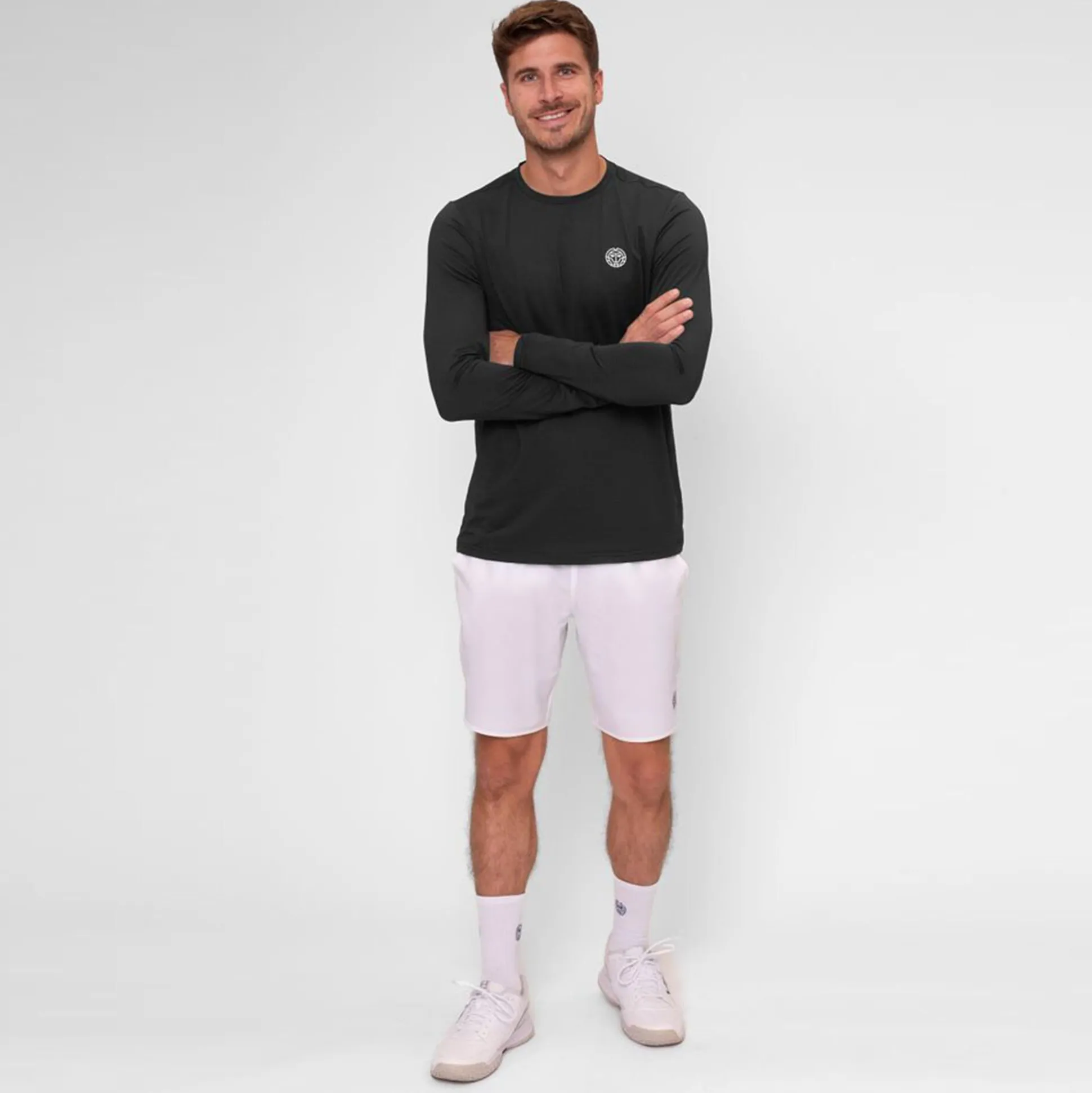 Fashion Crew Roundneck Long Sleeve Men - Shirts